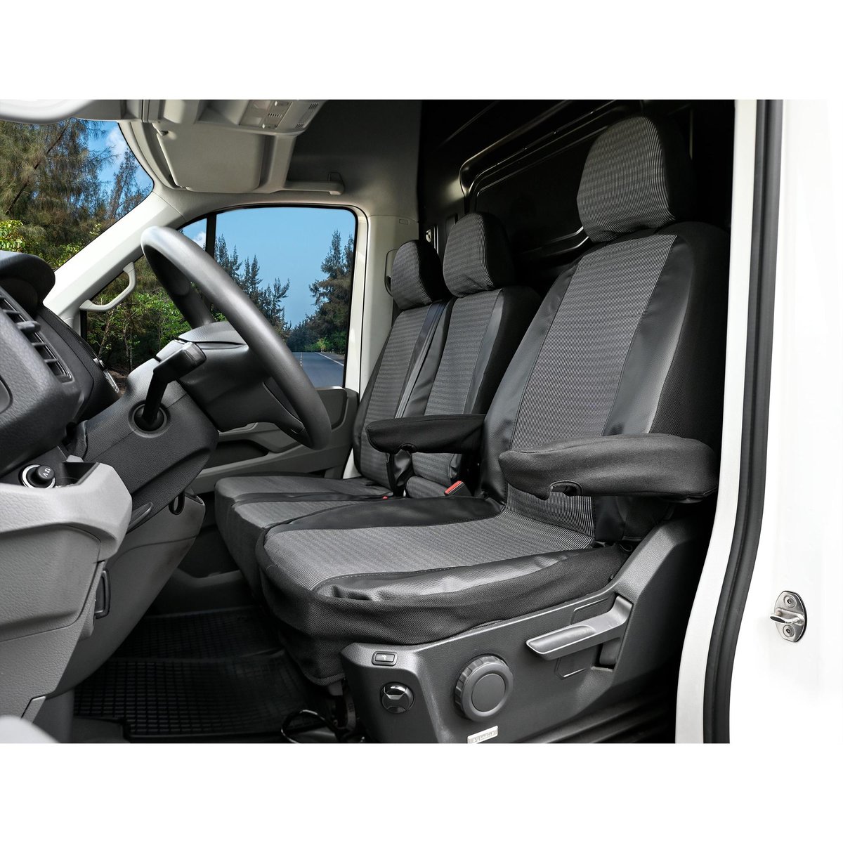 Pokrowiec na siedzenie VIVA dla Volkswagen Crafter od 2017 | 3 miejsca