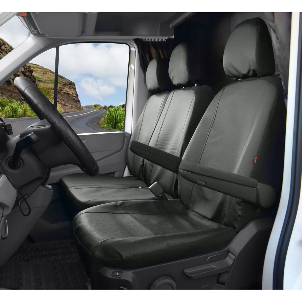 Pokrowiec na siedzenie VIP dla Volkswagen Crafter od 2017 | 3 miejsca
