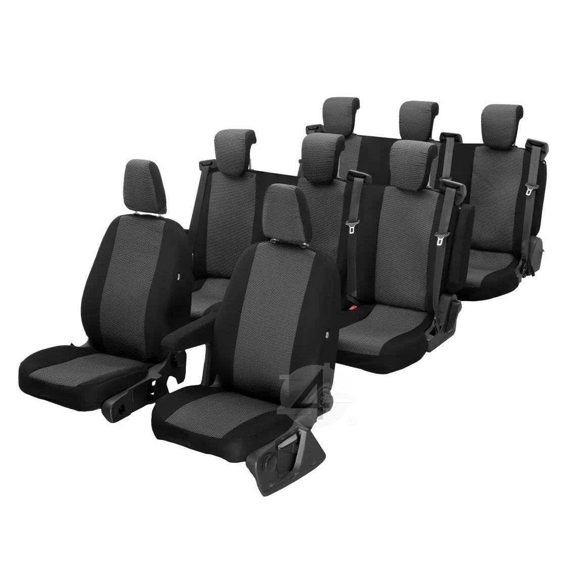 Pokrowiec na siedzenie HERO dla VW T6 od 2015 / T6.1 od 2019 | 8 miejsc