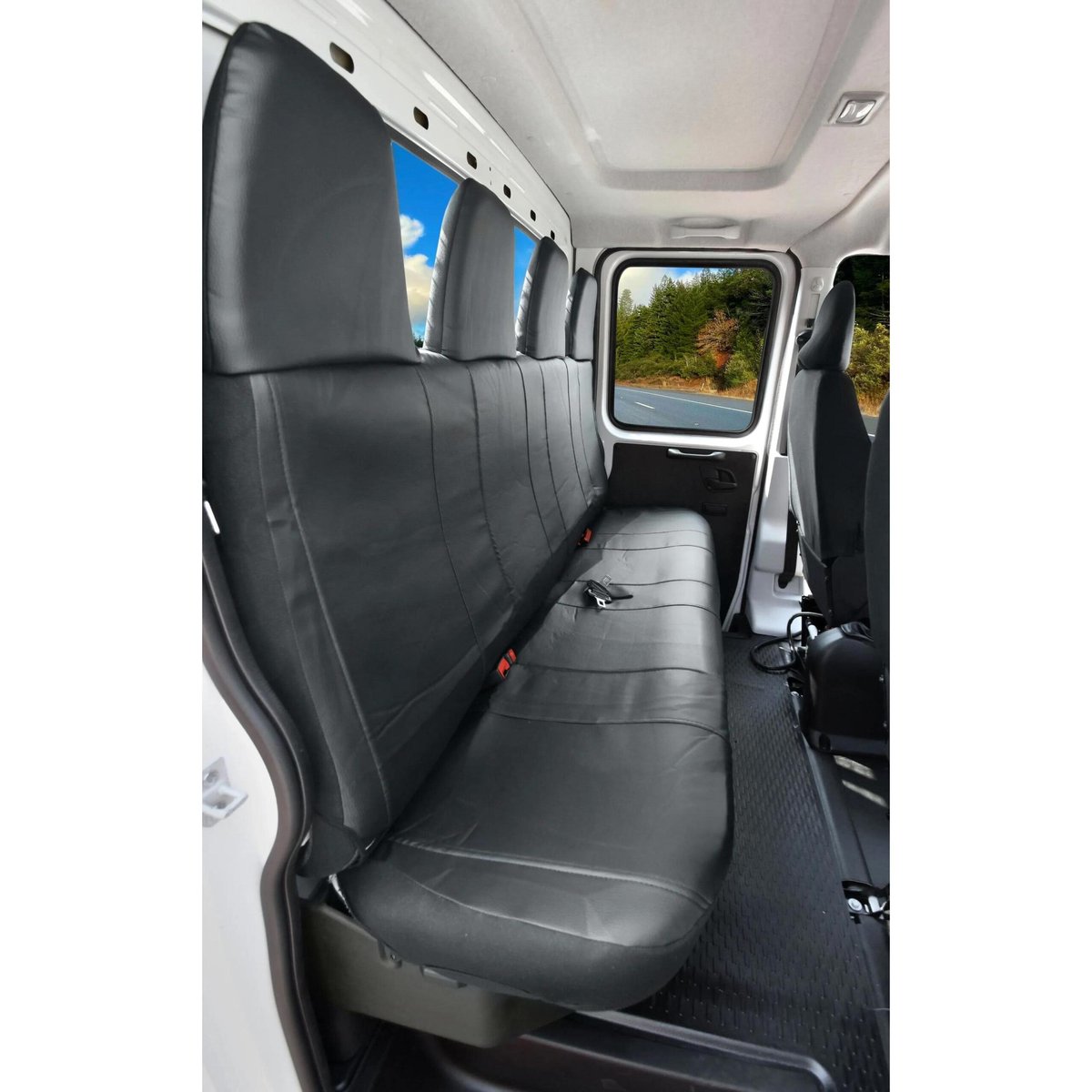Pokrowce do Iveco Daily VI od 2014 / 2019 / 2024 - 4 miejsca - 2 RZĄD | Seria MAISTER