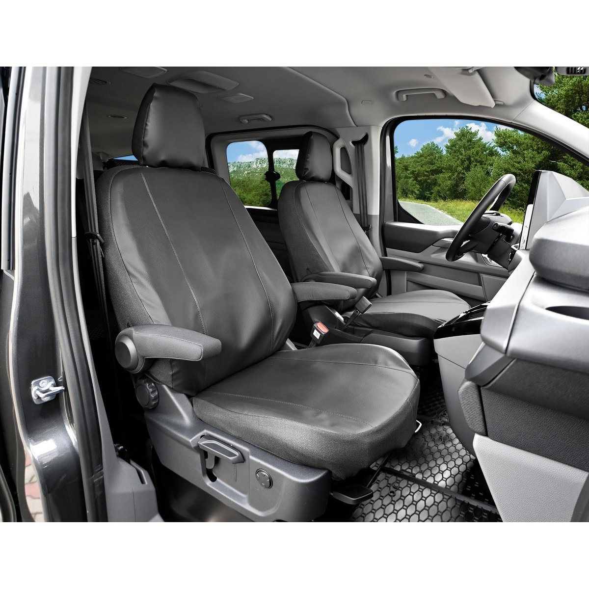 Pokrowce do Volkswagen T7 Caravelle od 2025 - 2 miejsca | Seria MAISTER
