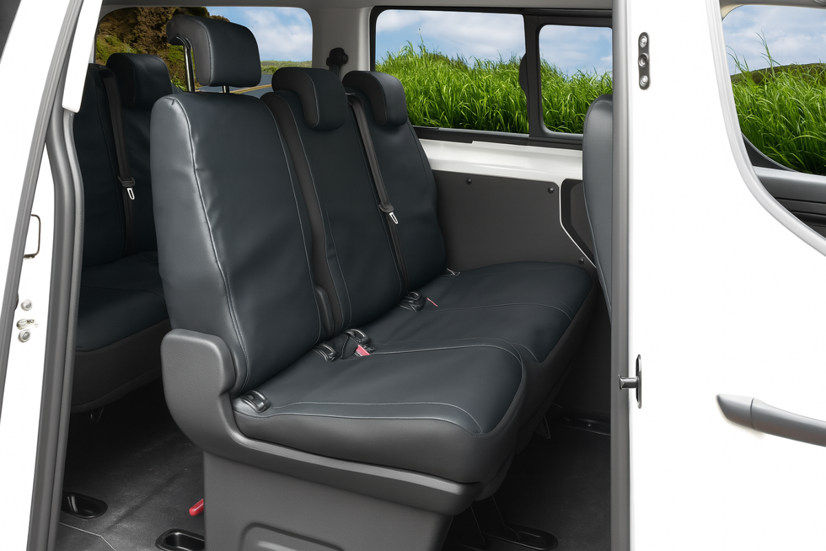 Pokrowce  do Peugeot Expert III / Traveller 2016 / 2024 - 6 miejsc  DRUGI I TRZECI RZĄD | Seria VIP