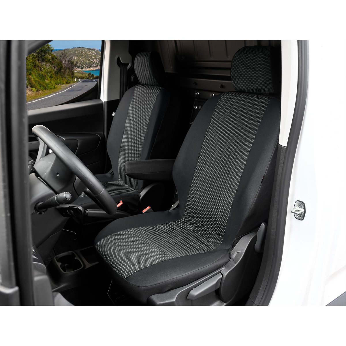 Pokrowce do Peugeot Partner III / Rifter od 2019 / FACELIFT od 2024 - 2 miejsca | Seria HERO