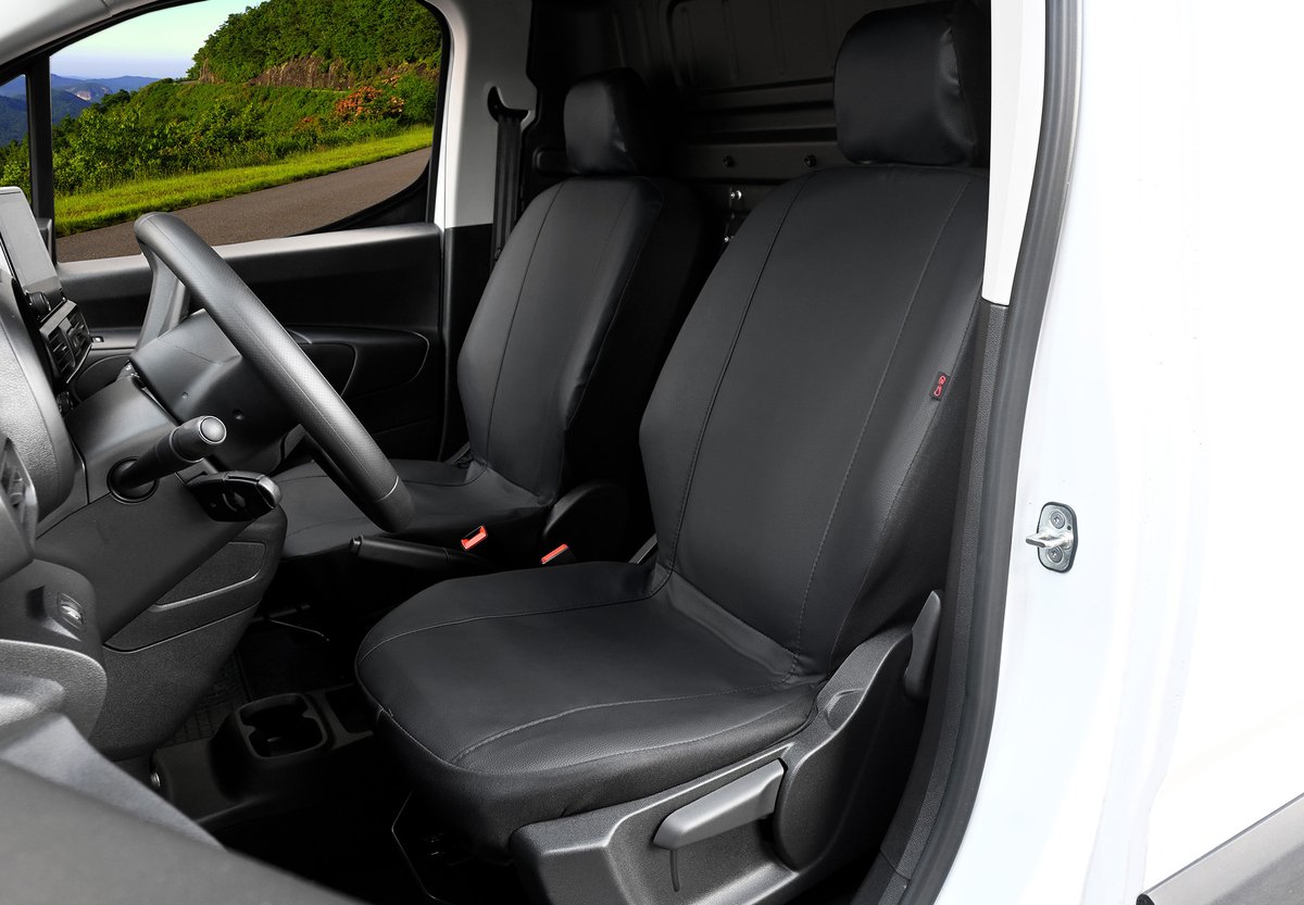 Pokrowce do Nissan Townstar od 2022 - 2 miejsca DWA SIEDZENIA Z PRZODU | Seria VIP