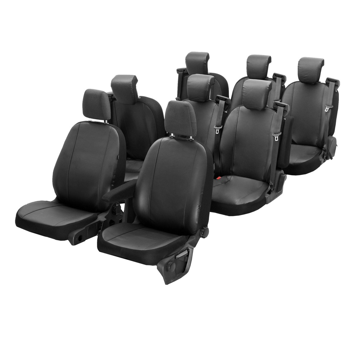 Pokrowce do Mercedes Vito III W447 od 2014 / od 2024 - 8 miejsc | Seria VIP