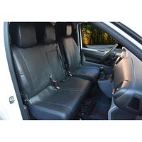 Pokrowce do Toyota Proace Verso od 2016 / od 2024 - 3 miejsca CAŁE OPARCIE BEZ STOLIKA, CAŁE SIEDZENIE | Seria VIP