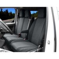 Pokrowce do Opel Vivaro / Zafira Life od 2019 - 3 miejsca CAŁE OPARCIE BEZ STOLIKA, CAŁE SIEDZENIE | Seria LUX