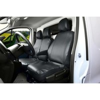 Pokrowce do Renault Trafic III od 2014 do 2021 - 3 miejsca CAŁE OPARCIE BEZ STOLIKA, CAŁE SIEDZENIE | Seria MAISTER