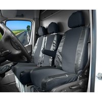 Pokrowce do Volkswagen Crafter I od 2006-2016 - 3 miejsca CAŁE OPARCIE ZE STOLIKIEM, CAŁE SIEDZISKO | Seria VIVA