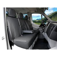 Pokrowce do Mercedes Sprinter II W906 od 2006-2018 - 7 miejsc CAŁE OPARCIE ZE STOLIKIEM, CAŁE SIEDZISKO | Seria VIP