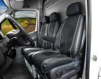 Pokrowce do Mercedes Sprinter II W906 od 2006 do 2018 - 3 miejsca CAŁE OPARCIE PASUJE DO WERSJI ZE STOLIKIEM LUB BEZ, CAŁE SIEDZISKO | Seria KING