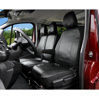 Pokrowce do Opel Vivaro od 2014 do 2022 - 3 miejsca CAŁE OPARCIE BEZ STOLIKA, CAŁE SIEDZENIE | Seria MAISTER