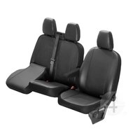 Pokrowce do Nissan NV300 od 2014 - 3 miejsca CAŁE OPARCIE BEZ STOLIKA, DZIELONE SIEDZISKO | Seria VIP