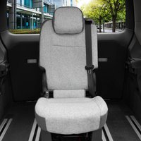 Pokrowce do Volkswagen Multivan T7 od 2022 - JEDEN FOTEL | Seria AQUALEN GREY
